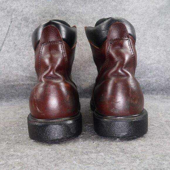 Red Wing Shoes Mens 14 Boot Steel Toe Work EH Leather Supersole Waterproof Brown - Picture 7 of 16